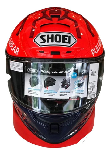 Casco Shoei X14 Con Visor Color De Regalo!!