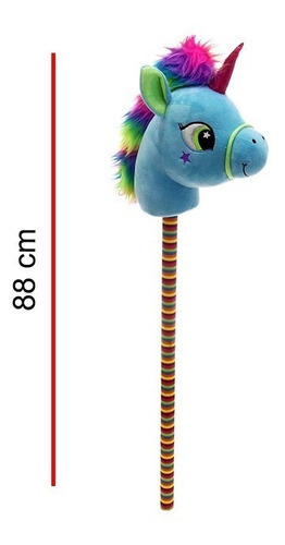 Unicornio Con Palo De Juguete Para Cabalgar Infantil