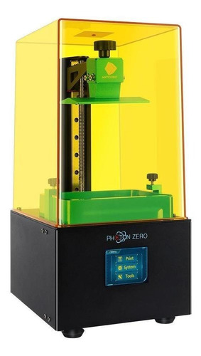 Impressora 3D Anycubic Photon Zero cor amarelo/preto 220V com tecnologia de impressão SLA