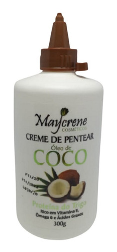 Kit Óleo De Coco Maycrene, Cachos, Secos, Ressecados 7 Prods