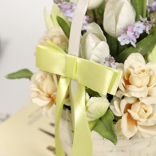 Flores Artificiales Plantas De Bonsái Falsas Verde Claro