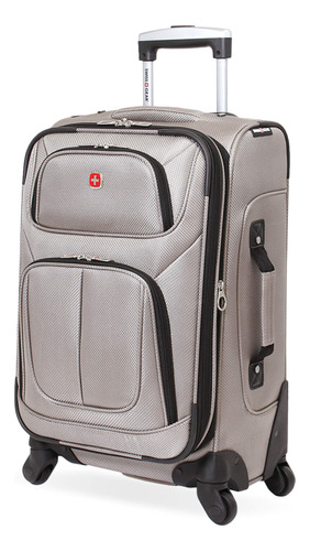 Swissgear - Equipaje Suave Expandible Sion Con Ruedas, Peltr