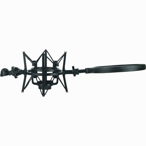 Imagen 9 de 10 de Shockmount Grande Con Antipop Para Microfono Condenser
