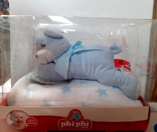 Peluche Oso Con Manta Recibidor Phi Phi Toys Babymovil