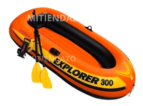 Bote Inflable Niños Intex Explorer 300 Pileta Lago Rio Off