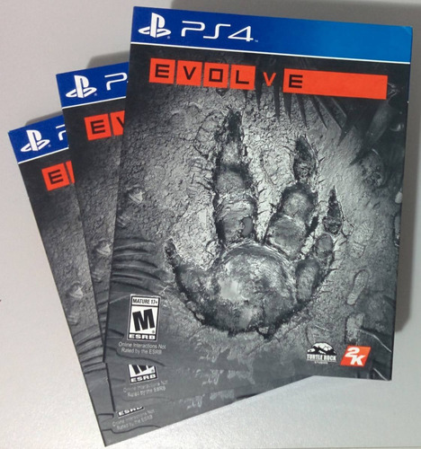 Evolve Ps4 Lacrado - Mídia Física Lacrado