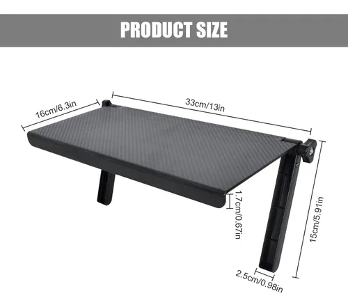Repisa Plegable Accesorio Sobre Monitor Smart Tv Ajustable
