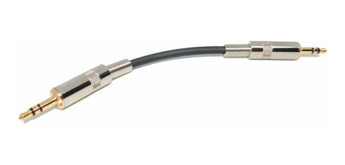 Imagen 2 de 2 de Miniplug A Miniplug Balanceado 10 Cm Gold Hamc