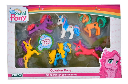 Muñeco Pony Coleccionable Con Accesorio Quepeños