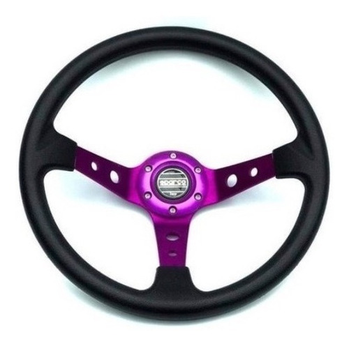 Volante Sparco Tipo Drift Conico + Bocina. Envio Gratis