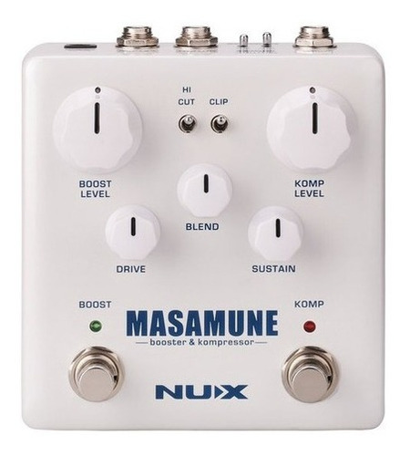 Pedal Efecto Guitarra Nux Masamune Nbk5 Compresor Booster  