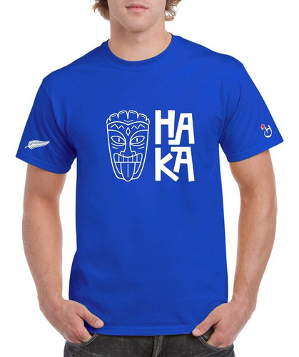 All Blacks. Haka. Rugby. Remera Algodón Premium. Habibis