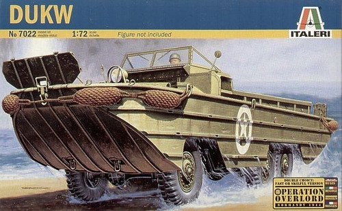U.s. Dukw Amphibian Vehicle 1/72  Italeri {envio Gratis}