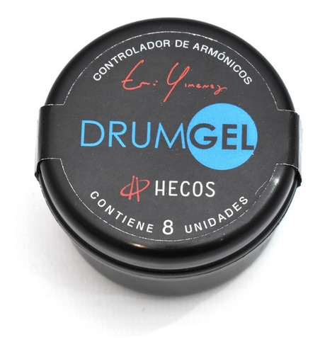 Imagen 3 de 10 de Gel Controlador De Armónicos Hecos Drum Gel X 8 Unidades