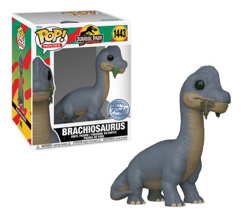 Brachiosaurus Funko Pop 1443 / Jurassic Park / Exclusivo 