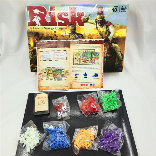 Juego De Mesa Risk: El Juego De La Conquista