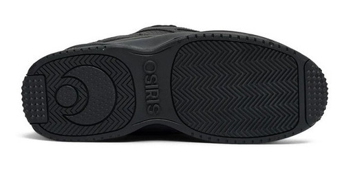 Imagen 5 de 6 de Zapatillas Osiris Modelo Graff Negro Negro Nueva Colección
