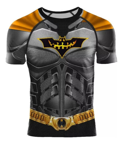 Camisa De Compresión Para Hombre Batman Impreso 3d Tops