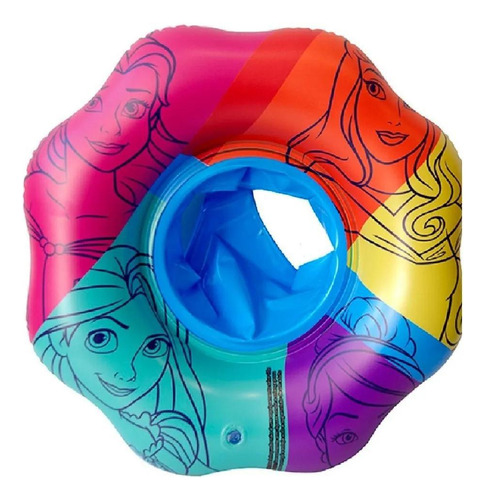 Boya inflable circular para pañales Disney Princess de 62 cm - Etitoys