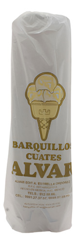 Barquillo P/helado Harina De Trigo Cono Doble 2000 Pzs