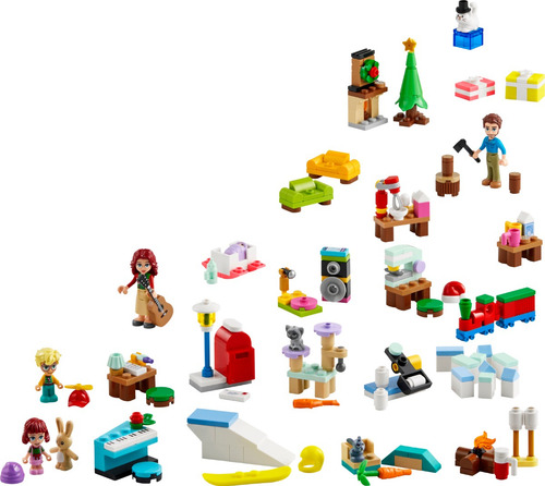 Juguete navideño Lego® Friends 42637 con calendario de adviento 2024