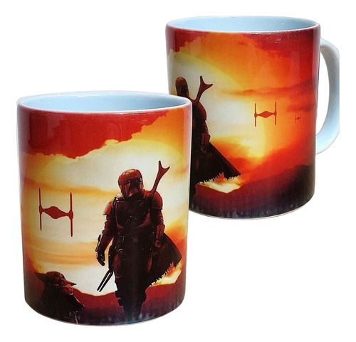 Taza Ceramica Star Wars Mandalorian