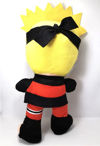 Imagen 3 de 3 de Muñeco De Peluche Naruto 39cm Kunai Shippuden Konoha Envío