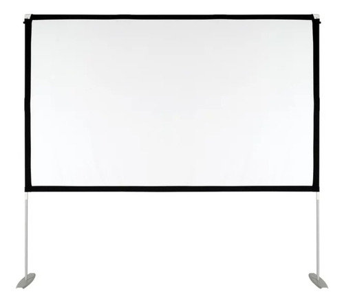 Pantalla Proyeccion Con Soporte 100 PuLG Proyector Int/ext