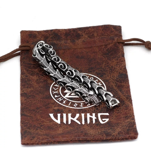 Brazalete Vikingo Serpiente Jörmundgandr Premium Class Acero