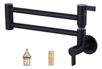 Comprar Pot Filler Grifo Negro Mate, Arcora Modern Pot Filler Wal...