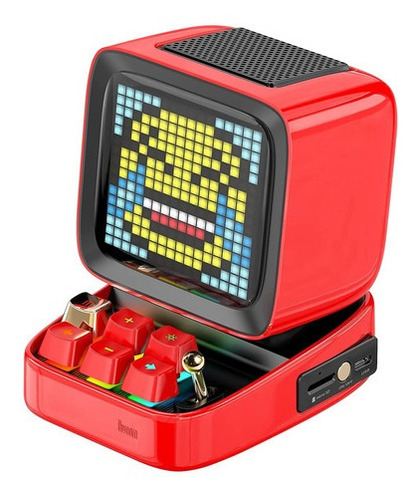 Ditoo Retro Pixel Art Game Altavoz Bluetooth Con Pantal...