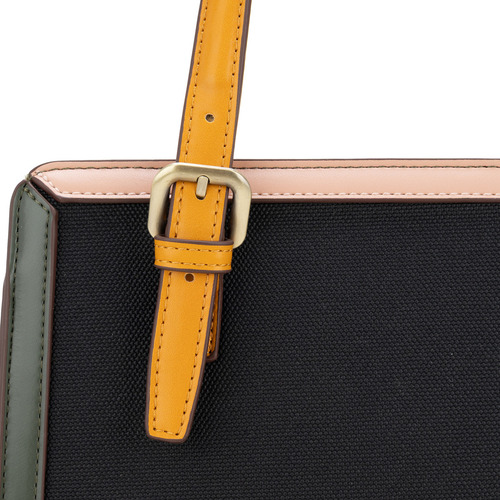 Bolsa Satchel Cloe Calzana I Grande Color Negro