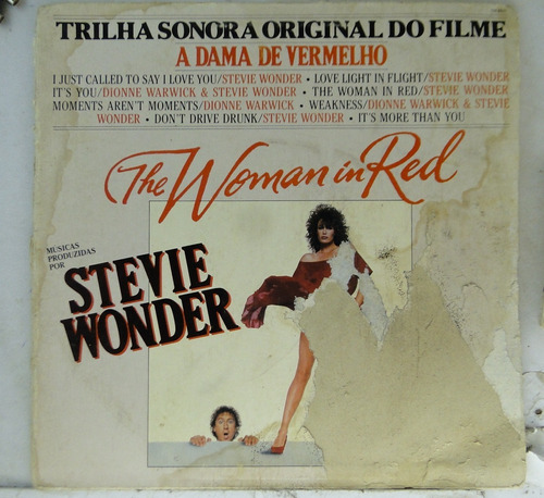 Lp Stevie Wonder-trilha Sonora Original Do Filme Dama- Se091