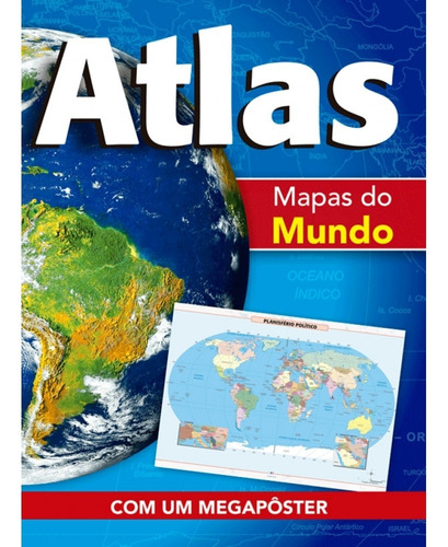 Atlas - Mapas do mundo: Mapas do mundo, de Cultural, Ciranda. Série Megapôster Ciranda Cultural Editora E Distribuidora Ltda. em português, 2017