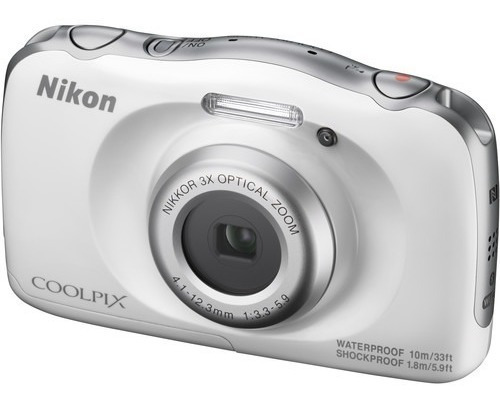 Câmera Nikon Coolpix W100 Wifi À Prova D'água 12x S/juros