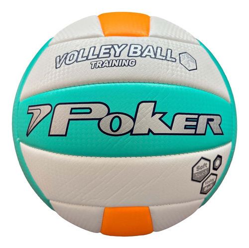 Bola De Volei Poker Training Ii Pvc - Verde