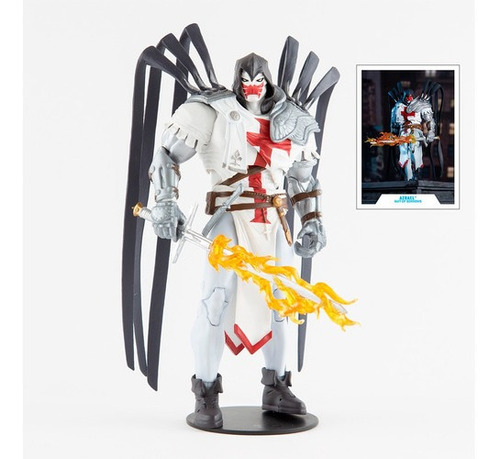 Figura Azrael White Templar Batman Dc Multiverse Mcfarlane