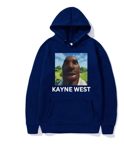 Sudadera Con Capucha De Algodón Estampada Kanye West