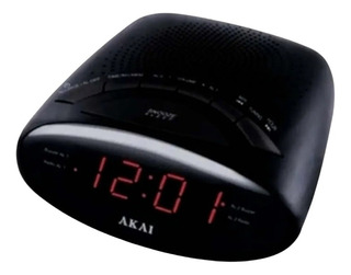 Akai AKAI AKRS100  Radio Reloj Despertador LED Luz multicolores 