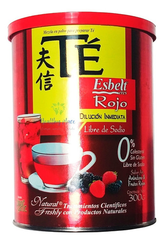 Te Esbelt Rojo Natural Freshly - L a $1