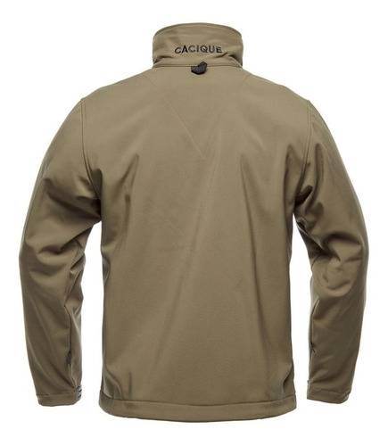 Imagen 3 de 6 de Campera Ripstop Cacique Rompeviento - Softshell Impermeable