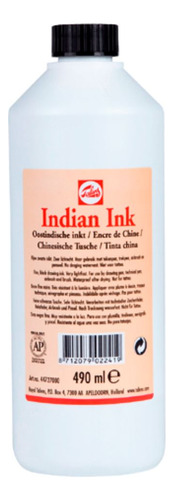 Tinta China Talens 490ml Negra