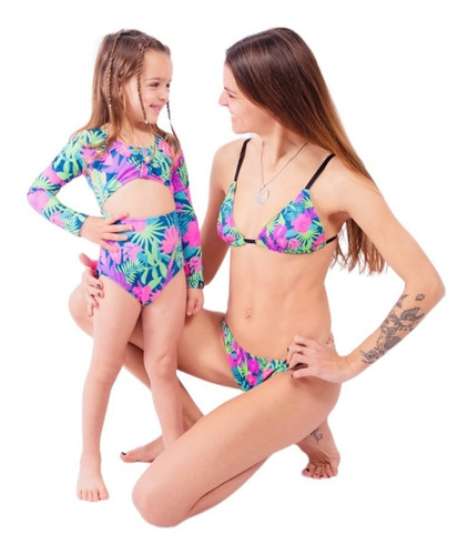 Imagen 5 de 5 de Bombacha Triangulo Tropical Bikini