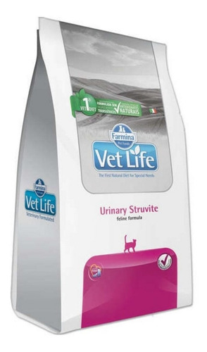 Vet Life Ração Para Gatos Urinary Struvite 400g