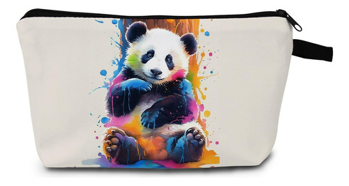 Bolsa De Maquillaje Para Mujer Con Estampado De Globos De Pa