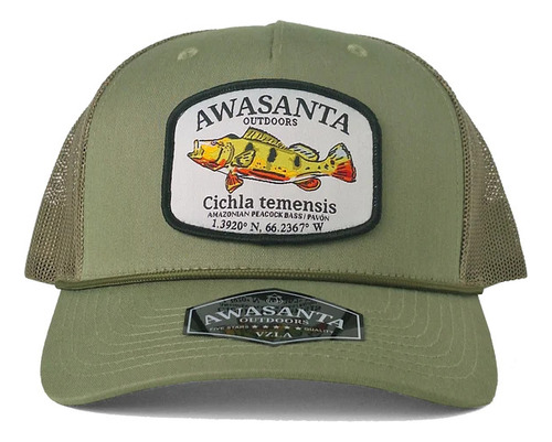 Gorra Awasanta  Pesca Pavon Trucker