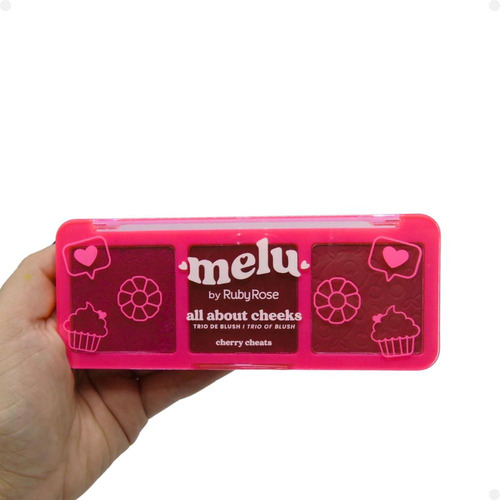Melu Ruby Rose Trio De Blush All About Cheeks Cherry Cheats