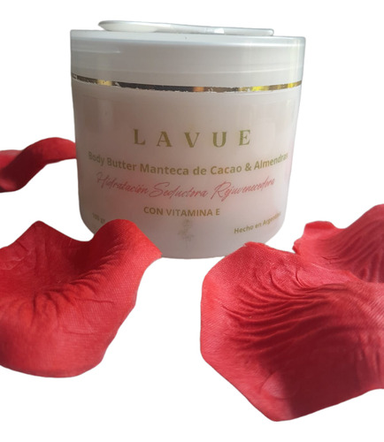 Manteca Corporal De Manteca De Cacao Y Aceite De Almendras Aceite Esencial De Rosas