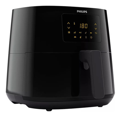 Freidora De Aire Xl Philips Hd9270/91 Rapid Air Color Negro