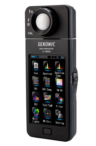 Imagen 4 de 7 de Espectrómetro Colorímetro Fotómetro Luxometro Sekonic C-8000